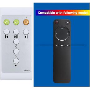 Replacement Remote Control for KEF Speaker System LS50 WlRELESS II,LS60 WlRELESS,LSX II,LSX II LT (with Oversized Buttons) in Kuwait