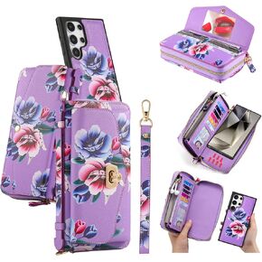 LITOU Compatible for Samsung Galaxy S26 Ultra Crossbody Wallet Phone Case in Kuwait