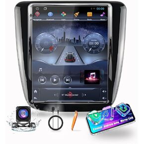 for Chevrolet Malibu 2016-2018 Tesla Style CarPlay Android Auto Navigation Stereo GPS Radio Reverse Camera 9.7" IPS Touchscreen Headunit Tablet Media Player, if Applicable Quad Core 2G+64G in Saudi Arabia