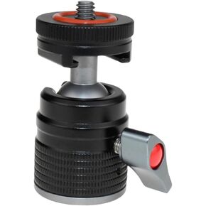 Tripod Ball Head 360 Degree Rotatable Mini Ball Head Mount Adapter Panoramic Tripod Head Camera Hot Shoe Mount Phone Tripod Mount Plug and Play Setup, T31D in Kuwait
