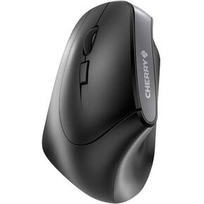Cherry MW 4500 Left Wireless Ergonomic Mouse - Optical - Wireless - 2.40 GHz - Black - USB - 1200 dpi - Scroll Wheel - 6 Button(s) - 2 Programmable Button(s) - Left-Handed Only (Renewed) in Kuwait