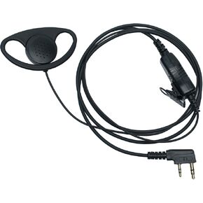 TK-2202 Earpiece Headset with PTT MIC for UV/TK Walkie Talkie (1 Pack) in Kuwait