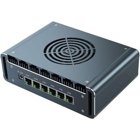 Fan Mini PC I7-1195G7,6 LAN,DDR4 1*M.2, USB3.0,SIM Card Slot in Saudi Arabia