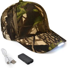 Hands Free Rechargeable LED Baseball Cap Hat for Outdoor Hip Hop Party Holiday in Kuwait
