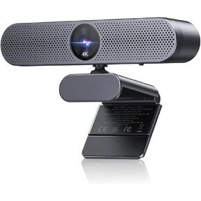 4K Webcam Web Camera with Mics Remote Control Webcamera for Zoom Teams PC Laptop Desktop in Kuwait