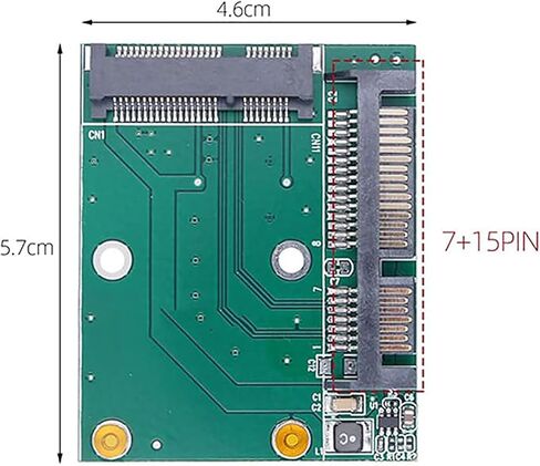 M.2 SATA SSD to SATA III Aluminum Adapter Enclosure in Kuwait