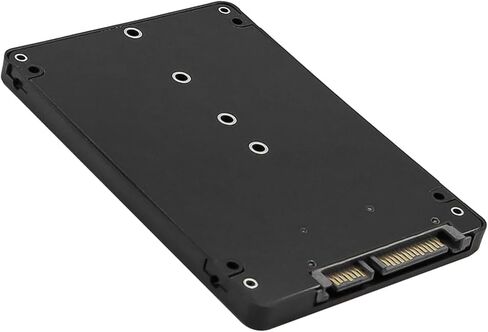 M.2 NGFF (SATA) to SATA III Adapter Card - Premium MCA556 Aluminum Enclosure for 2280 SSDs, Easy Installation, High-Speed 6Gbps Transfer in Kuwait