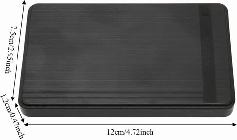 2.5 Inch SATAs SSD Enclosure Case – USB 3.0 to SATAs Adapter,Plug and Play Hard Drive Case for Laptop Desktop,Fast Data Transfer in Kuwait