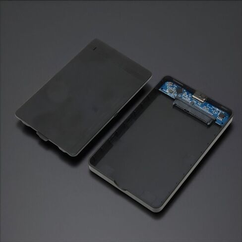 2.5 Inch SATAs SSD Enclosure Case – USB 3.0 to SATAs Adapter,Plug and Play Hard Drive Case for Laptop Desktop,Fast Data Transfer in Kuwait