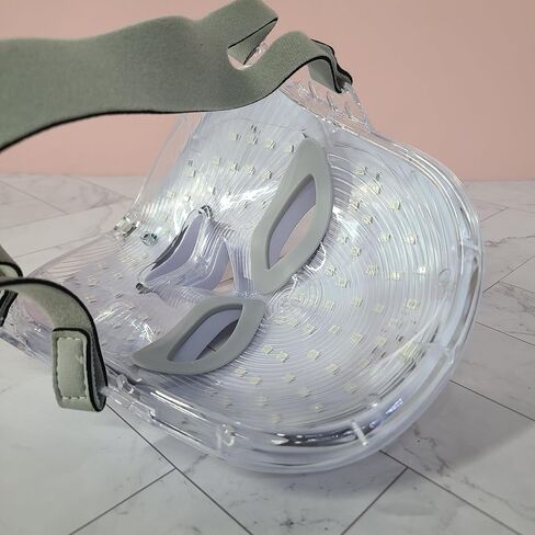Hyzentmed Electronic light therapy apparatus for the skin Equipped with an adjustable strap, suitable for daily facial treatments. in Kuwait