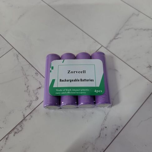Zorvcell Rechargeable batteries, High-Impact Plastic Outer Shell in Kuwait