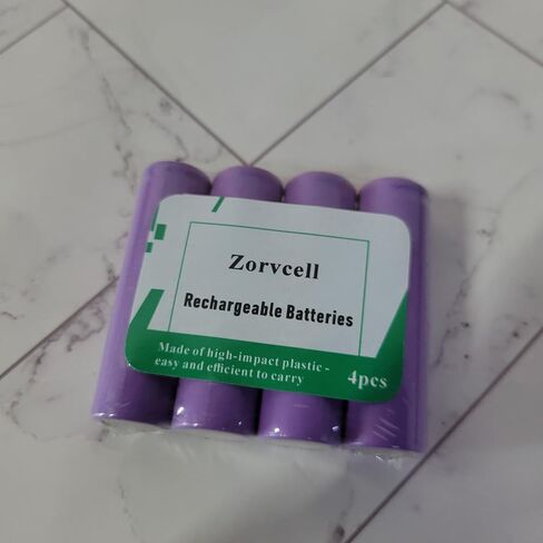 Zorvcell Rechargeable batteries, High-Impact Plastic Outer Shell in Kuwait