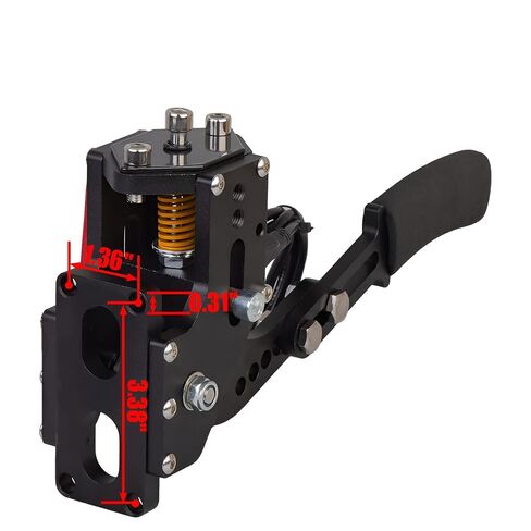 Dcolp Pc Game Usb Handbrake for 16Bit for Compatible with G27 G29 G923 T500 T300 Simulate Linear Handbrake Excluding Installation Bracket(Pc System) in Kuwait