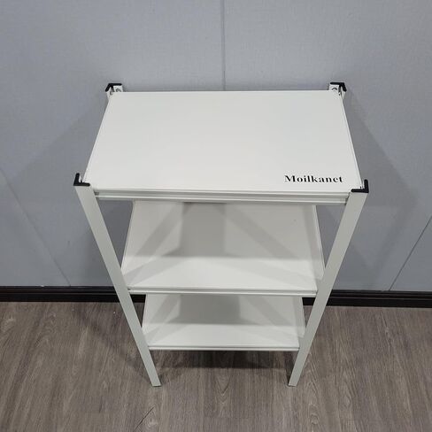 Moilkanet Storage shelves 3-Tier Metal Shelving Unit – Adjustable Heavy-Duty Storage Rack in Kuwait