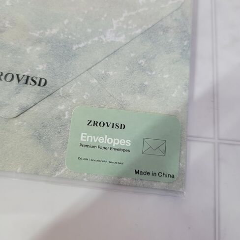 Envelopes Premium green hue, suitable for greeting cards, handwritten notes, and various occasions in Kuwait