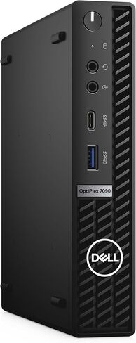 Dell OptiPlex 7090 Micro PC Desktop Computer| Intel Core i5-10600T - 256GB SSD - 16GB RAM | WiFi, BT, Windows 11 Pro (Renewed) in Kuwait