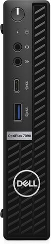 Dell OptiPlex 7090 Micro PC Desktop Computer| Intel Core i5-10600T - 256GB SSD - 16GB RAM | WiFi, BT, Windows 11 Pro (Renewed) in Kuwait