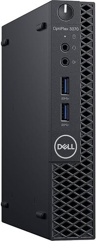 Dell OptiPlex 3070 Mini PC | Intel Core i3 8th Gen Quad Core | 16GB RAM | 250GB SSD | Windows 11 Pro | WiFi + Bluetooth | (Renewed) in Kuwait