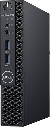 Dell OptiPlex 3070 Mini PC | Intel Core i3 8th Gen Quad Core | 16GB RAM | 250GB SSD | Windows 11 Pro | WiFi + Bluetooth | (Renewed) in Kuwait
