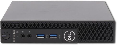 Dell OptiPlex 3070 Mini PC | Intel Core i3 8th Gen Quad Core | 16GB RAM | 250GB SSD | Windows 11 Pro | WiFi + Bluetooth | (Renewed) in Kuwait