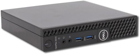 Dell OptiPlex 3070 Mini PC | Intel Core i3 8th Gen Quad Core | 16GB RAM | 250GB SSD | Windows 11 Pro | WiFi + Bluetooth | (Renewed) in Kuwait
