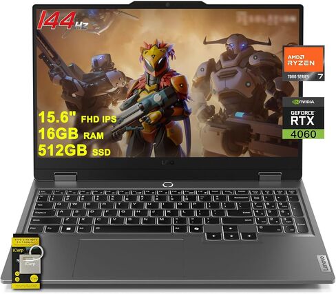Lenovo 15.6" FHD Laptop, 2026 Edition, 8GB DDR5 RAM, 128 SSD, with 500GB HD in Kuwait