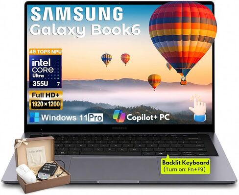 Samsung Galaxy Book6 Business Laptop 2026, 16" FHD+ 120Hz Touchscreen in Kuwait