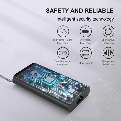 90W 65W USB C Laptop Charger Compatible with HP Spectre x360 in Kuwait