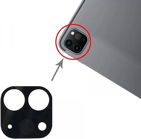 Best Shopper - Replacement Rear Camera Glass Lens Compatible with iPad Pro 11" (2020) / Pro 11" (2021) / iPad Pro 12.9" (2020) / Pro 12.9" (2021) in Kuwait
