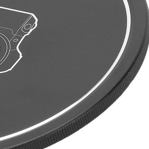 GOWENIC Lens Cap, Soft Flocked Interior, Quick Installation and Removal, Lightweight Aluminum Alloy, with Dual Mounting Modes, for Mirrorless Camera in Kuwait