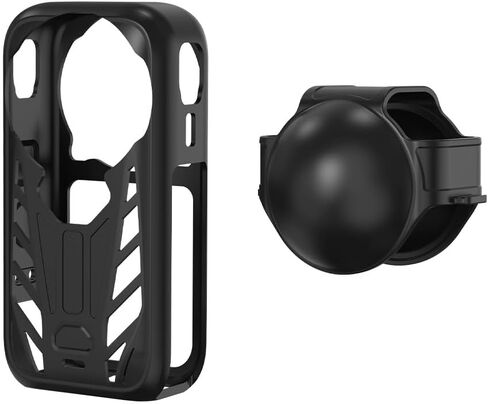 Silicone Protective Lens Cover Cap for Insta360 X6 360 Camera, Shock‑Resistant Dustproof Anti‑Scratch Soft Lens Protector Accessory in Kuwait