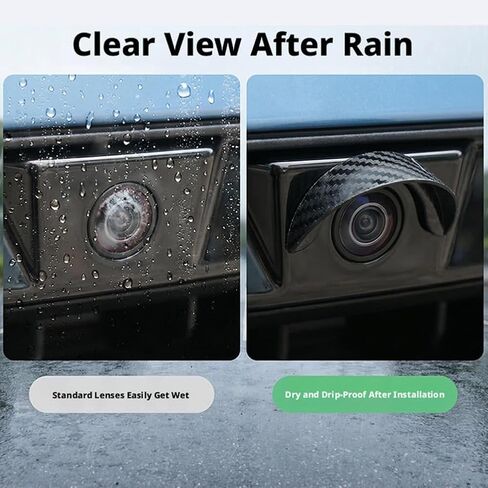 2 Pack Backup Camera Rain Shield Rear View Camera Visor Anti Glare Cover in Kuwait