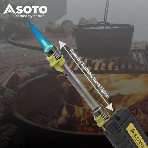 SOTO Pocket Torch Lighter & Butane Refill Adapter - Shipped Empty in Kuwait