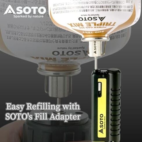 SOTO Pocket Torch Lighter & Butane Refill Adapter - Shipped Empty in Kuwait