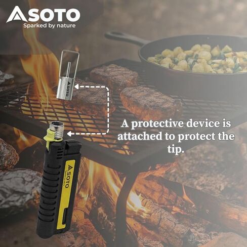 SOTO Pocket Torch Lighter & Butane Refill Adapter - Shipped Empty in Kuwait