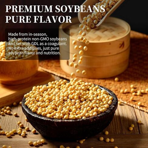 XIXICHA Freeze Dried Tofu Cubes, High-Protein Plant-Based Snack for Soup or Stir-Fry, Non-Fried Crispy and Crunchy, No Additives, Vegan Gluten-Free Non-GMO, 4.6oz in Kuwait