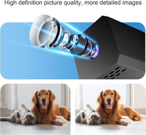 Pomya 1080P HD WiFi Wireless Security Camera, Indoor Outdoor HomeSurveillance with AP Hotspot, 130 Wide Angle, Magnetic Mount, Remote View & Loop Recording in Kuwait