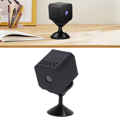 Pomya 1080P HD WiFi Wireless Security Camera, Indoor Outdoor HomeSurveillance with AP Hotspot, 130 Wide Angle, Magnetic Mount, Remote View & Loop Recording in Kuwait