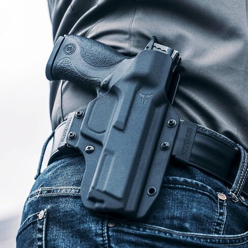 Springfield Hellcat OWB Holster - USA Made - Fits Springfield Armory Hellcat - Total Eclipse OWB Holster by Blade-Tech Holsters, Outside Waistband Carry (Ambidextrous) in Kuwait