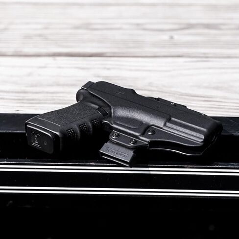 Springfield Hellcat OWB Holster - USA Made - Fits Springfield Armory Hellcat - Total Eclipse OWB Holster by Blade-Tech Holsters, Outside Waistband Carry (Ambidextrous) in Kuwait
