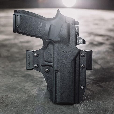 Springfield Hellcat OWB Holster - USA Made - Fits Springfield Armory Hellcat - Total Eclipse OWB Holster by Blade-Tech Holsters, Outside Waistband Carry (Ambidextrous) in Kuwait
