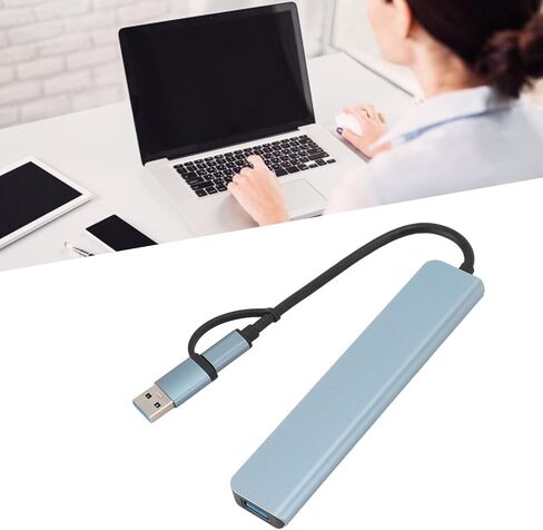 8 in 1 USB Type C Hub with 4K Multiport Adapter in Kuwait