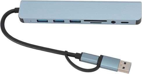 8 in 1 USB Type C Hub with 4K Multiport Adapter in Kuwait