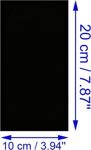 2 Sheets Light Dimming Sticker Cut and Whole LED Light Blocking Sticker for Covering LED Lights (Black, 100% Dimming) in Kuwait