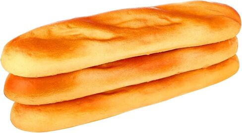 Zerodeko 3pcs Fake Bread, Fake Baguette, Artificial Food Props in Kuwait