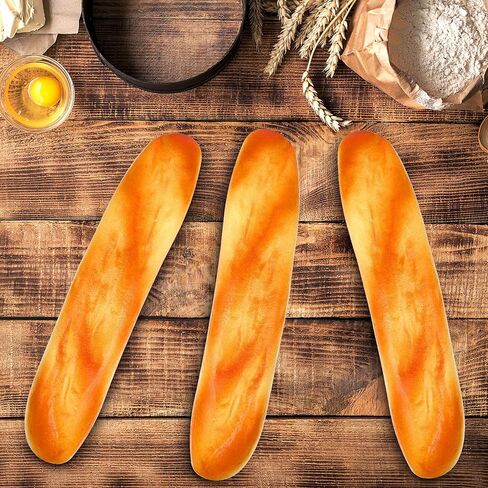 Zerodeko 3pcs Fake Bread, Fake Baguette, Artificial Food Props in Kuwait