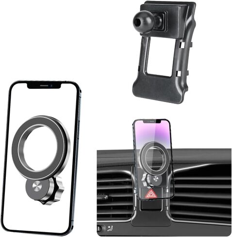 Car Magnetic Phone Mount for Volkswagen VW Golf R/GTI 2015 2016 2017 2018 2019 2020 2021 Auto Interior Accessories Best Cellphone Holder Mobile Cell Phones Navigation Charging Screen Stand in Kuwait