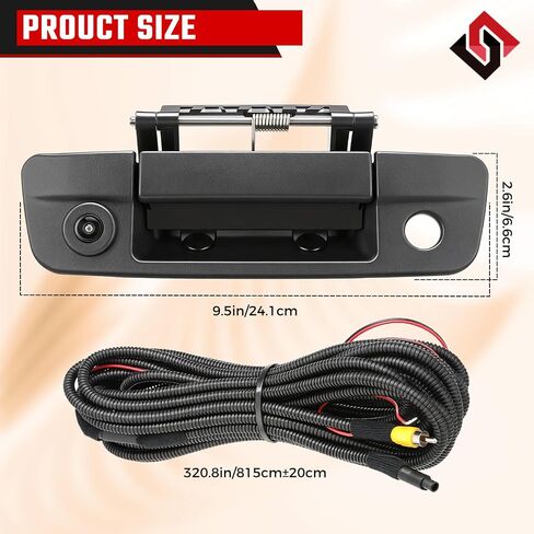 Tailgate Handle Backup Camera Fit for 2009-2017 Dodge Ram 1500 2500 3500 in Kuwait