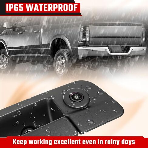 Tailgate Handle Backup Camera Fit for 2009-2017 Dodge Ram 1500 2500 3500 in Kuwait