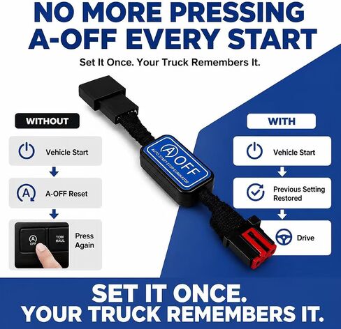 Ironsafex Auto Start-Stop Eliminator for Ford F150 2021-2026 Plug & Play in Kuwait
